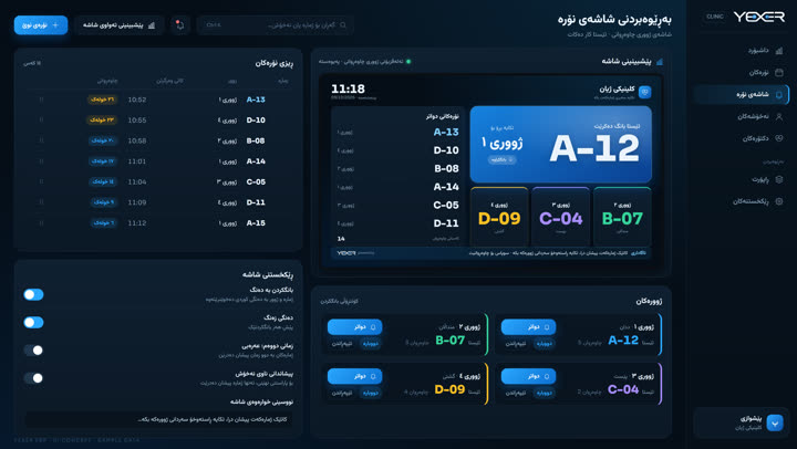 شاشەی نۆرە 3